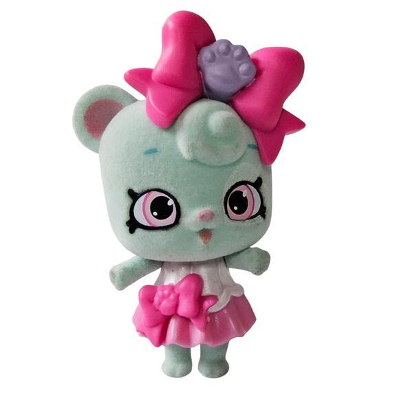 Shopkins Wild Style‎ Shoppies Bowdie Bear Fuzzy Shoppet Toy - Picture 1 of 6